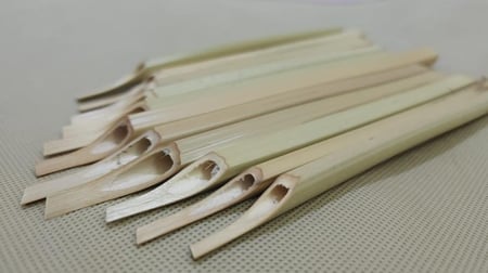 قصب إيراني أصلي مقطوط، جانب منبسط وقاعدة منبسطة - رقم 144500020