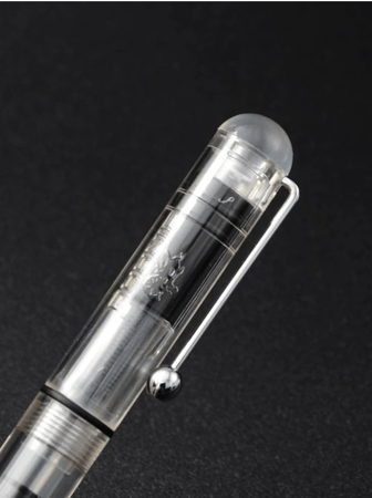 قلم حبر (جينهاو) بلاستيكي مع عبوات حبر