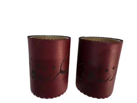 مقلمة مكتب جلد صناعة يدوية