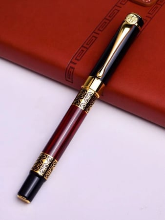 قلم حبر فاخر ريشة معدنية