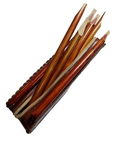 قصب بامبو بني حجم كبير فاخر - رقم 144500017