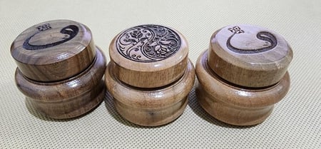 محبرة خشبية فاخرة