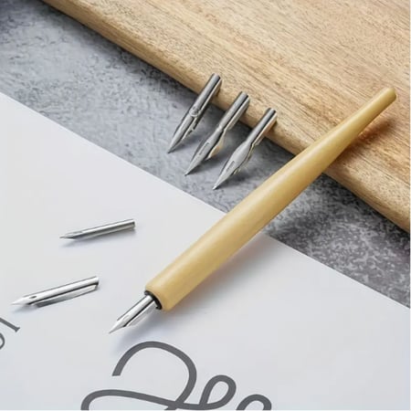 مقبض و 6 ريش معدنية فاخرة