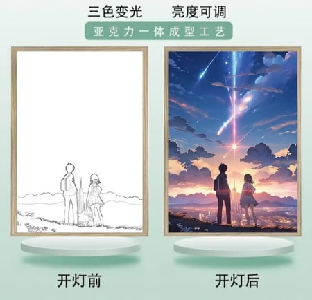 لوحة فلم يور نيم - your name