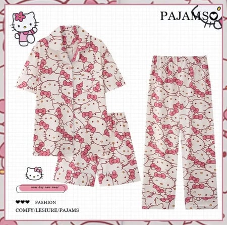 بجامة هيلو كيتي - hello kitty