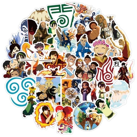 ملصقات افاتار انق - اسطورة انق - Avatar the Last Airbender