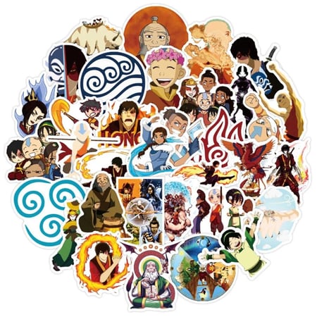 ملصقات افاتار انق - اسطورة انق - Avatar the Last Airbender