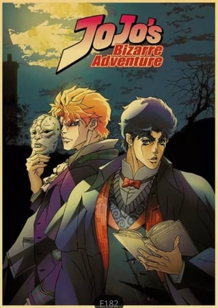 بوستر مغامرات جوجو العجيبة - jojo bizarre adventure