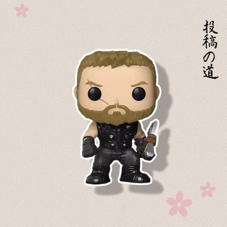 مجسم ثور  - avengers - marvel