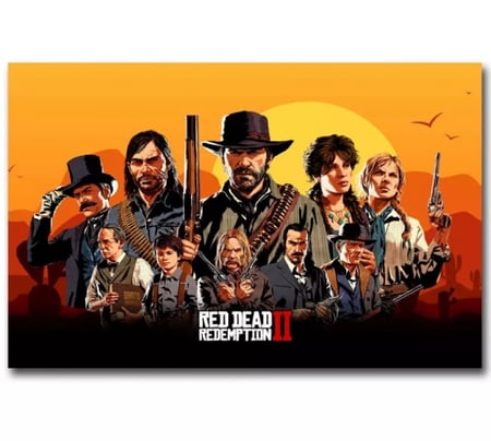 بوستر ريد ديد - red dead redemption