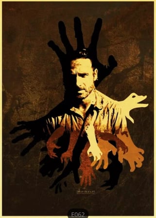 بوستر  الموتى السائرون - the walking dead