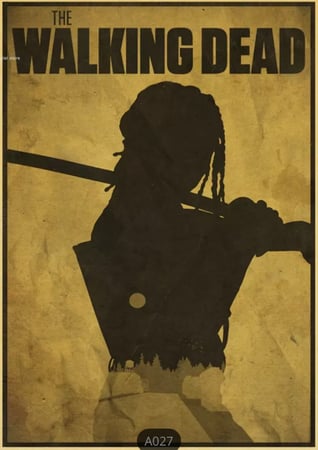 بوستر  الموتى السائرون - the walking dead