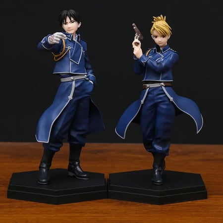 مجسم روي و ريزا - full metal alchemist