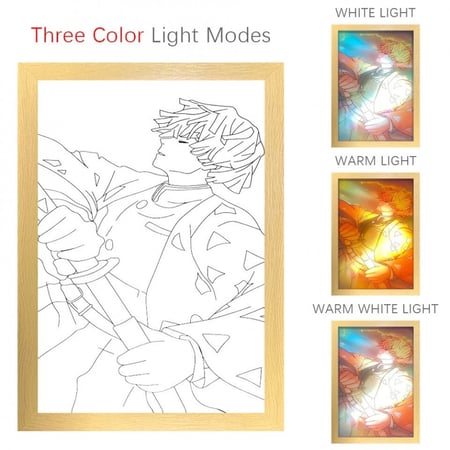 لوحة كيميتسو نو يايبا المضيئة  - demon slayer