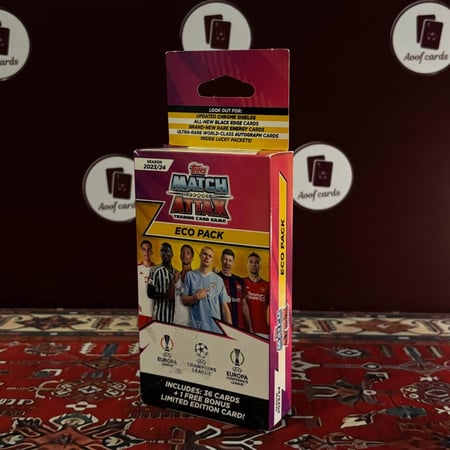 مجموعة بطاقات ماتش اتاكس ECO PACK موسم 2023/24