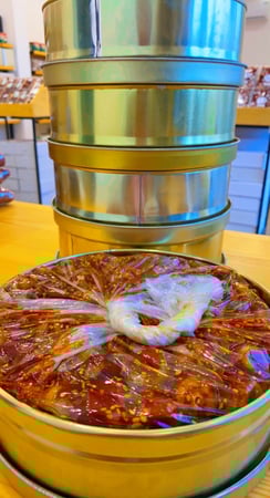 سكري مفتل مغمي بالدبس و ( اليانسون )