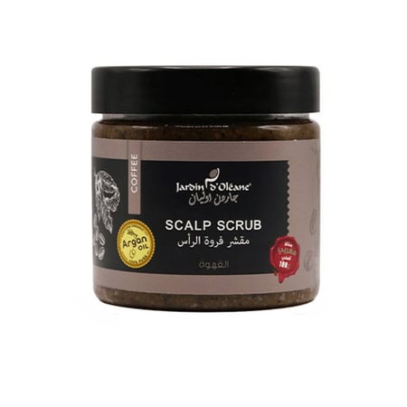 مقشر فروة الرأس بالقهوة من جاردن أوليان - 250ج