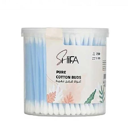 أعواد أذان قطنية نقية من شفا 200 قطعة