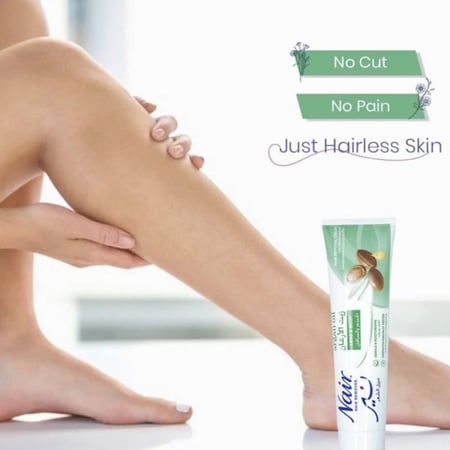 نير كريم مزيل للشعر بزيت الارجان، 110جم