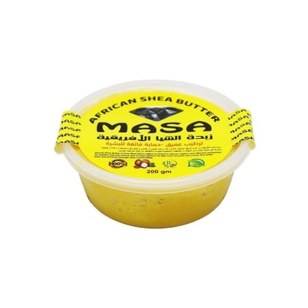زبدة الشيا الأفريقية من ماسة , 200 جرام
