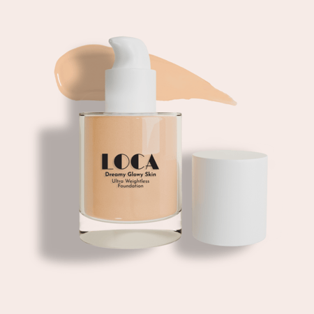 كريم أساس دريمي قلووي سكين لايت فاتح دافئ من لوكا - 02