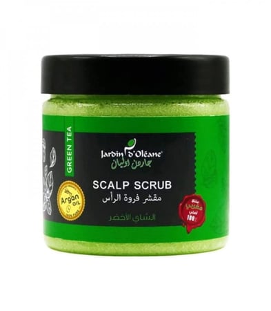مقشرة فروة الرأس بالشاي الاخضر من جاردن دي اوليان 250ج