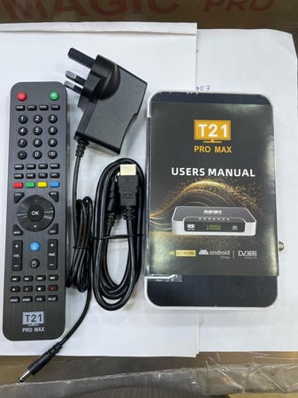 T21 Pro Max Android 5G 4K 2025 ( رسيفر تي 21 برو ماكس فوركيه اندرويد فايف جي  الاصدار الجديد 2025 )