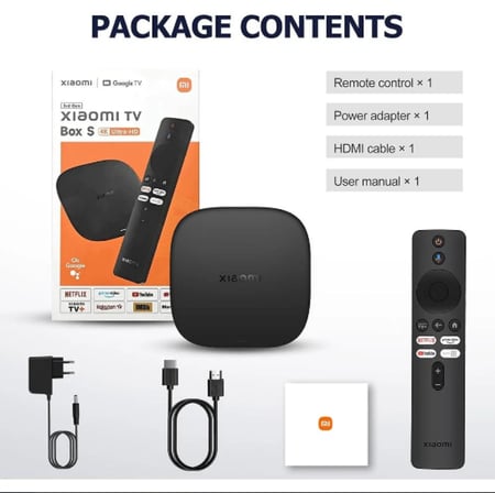 شاومي تي في بوكس إس (فور كى) الترا إتش دي (الجيل الثالث) – Xiaomi TV Box S 4K Ultra HD (3rd Gen)