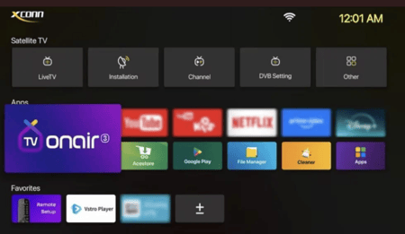 رسيفر إكسكون فوريفر اكس سايبر فوركيه اندرويد فايف جي XCONN FOREVER X-CYBER 4K ANDROID 5G