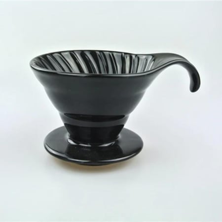 قمع ترشيح  V60 سيراميك 02 أسود