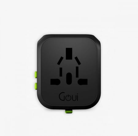 قوي - فيش جداري عالمي يونيك 30 واط اسود