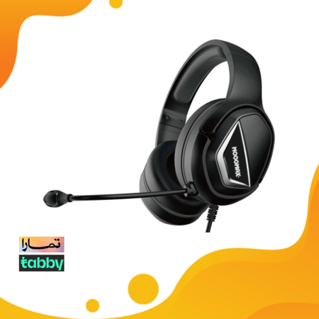 سماعة راس محيطية موج ماكس مع مايك للكمبيوتر و للألعاب