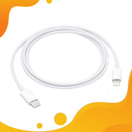 كيبل ايفون تايب سي 1m من ابل اصلي ضمان حاسبات ألعرب