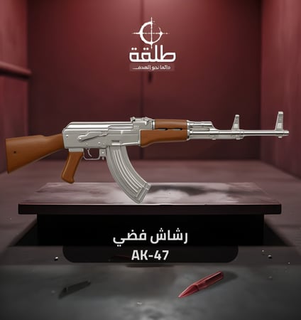 رشاش فضي AK-47