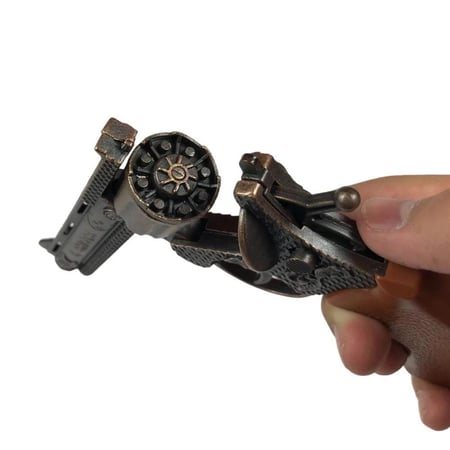 مسدس طرطعان ماقنوم -حديد كامل