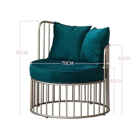 كرسي أريكة مخملية إسترخاء عالي الجودة