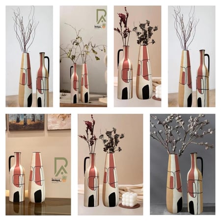 فازات السراميك الرخامية وبألوان جذابة وجديدة