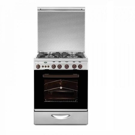 غاز كريازى 4عيون استيل فل سفتى 60*60 اشعال