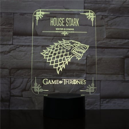 اضاءة 7 الوان مسلسل قيم او ثرونز Game of thrones