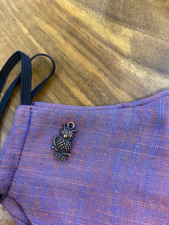 اضافة اكسسوار معدني للكمامة