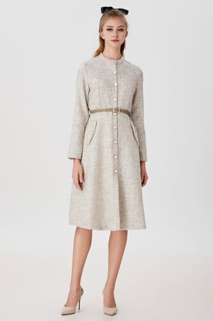 فستان توييد