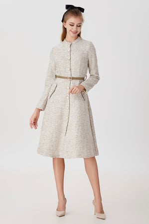 فستان توييد