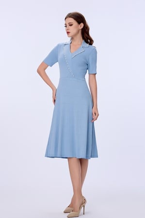 فستان سماوي استرتش