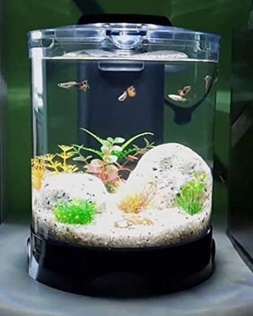 KW DoPhin Mini Tank BT-112 AQUARIUM FISH حوض أسماك الزينة