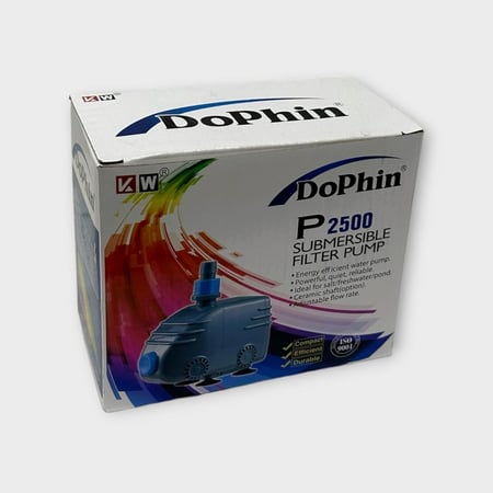 KW DoPhin P2500 SUBMERSIBLE WATER PUMP AQUARIUM مضخة مياه غطاسة للأحواض