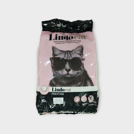 CAT LITTER LindoCat BABY POWDER 10L ليندو كات رمل قطط
