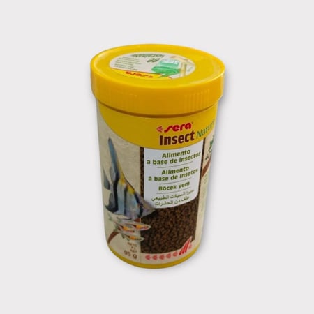 sera Insect Nature 250ml (95g) FISH FOOD أكل لأسماك الزينة