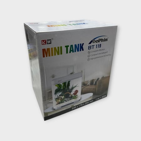 KW DoPhin Mini Tank PT-119 AQUARIUM FISH حوض أسماك الزينة