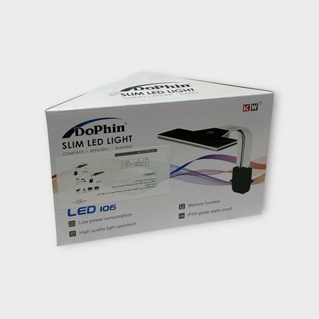 KW DoPhin SLIM LED106 AQUARIUM LIGHT إنارة حوض أسماك الزينة