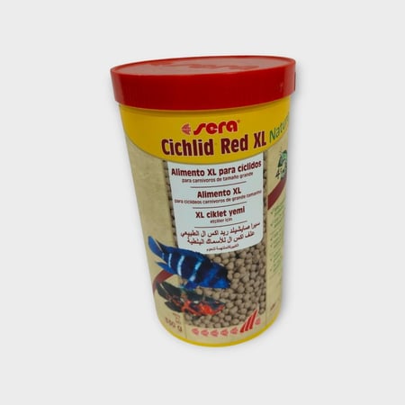 sera Cichlid Red XL Nature Cichlid Food 1000ml (330g) FISH FOOD أكل لأسماك الزينة
